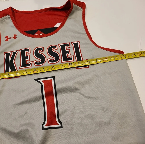 Under Armour men's jersey sz.S/M black gray Kessel number 1(S) - Picture 5 of 6